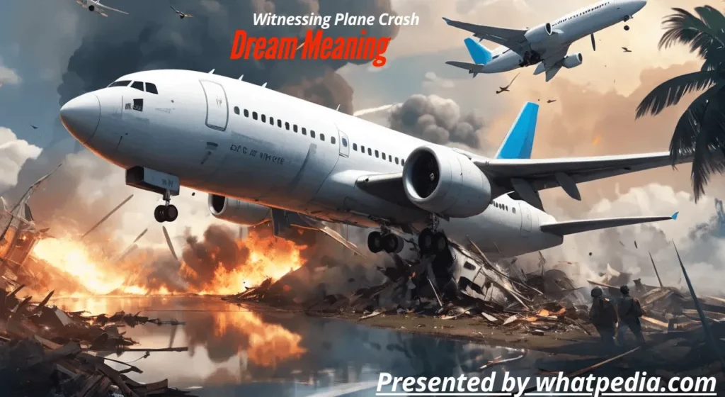 Witnessing Plane Crash Dream Meaning Biblical