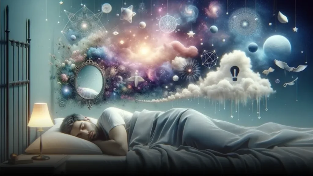 A Man Dreaming About Lucid Dream