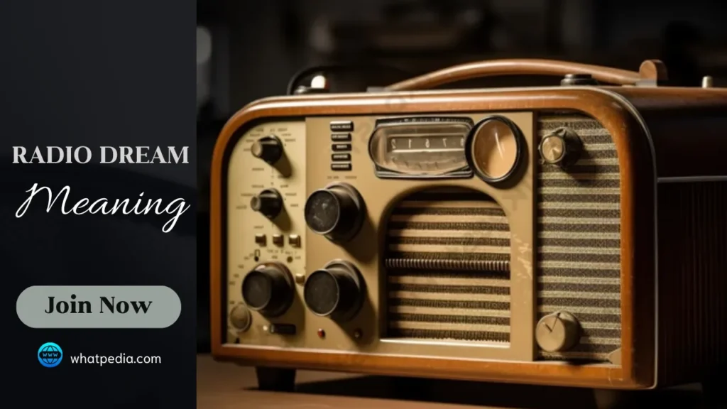 Old Radio on the table