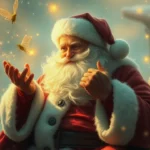 Santa Claus Praying